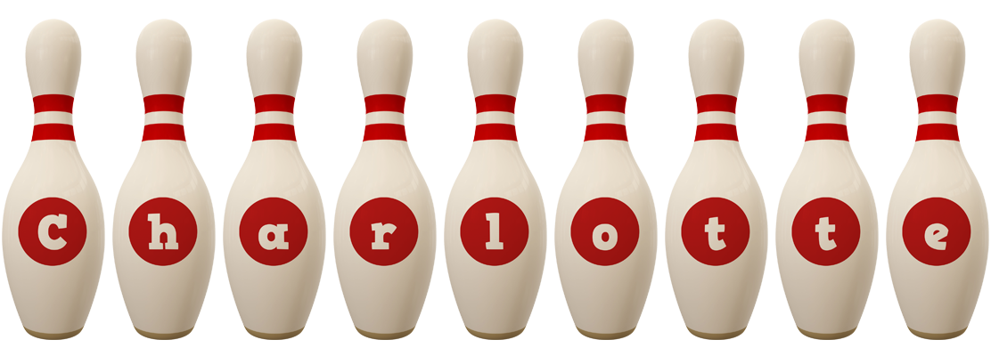 Charlotte bowling-pin logo