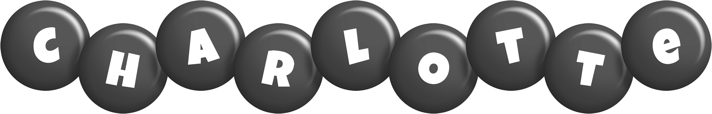Charlotte candy-black logo