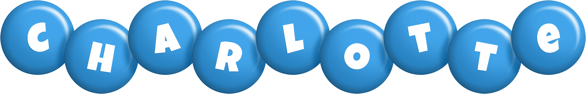 Charlotte candy-blue logo