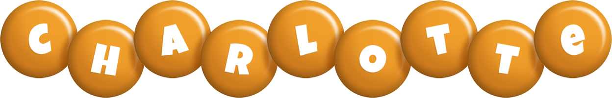 Charlotte candy-orange logo