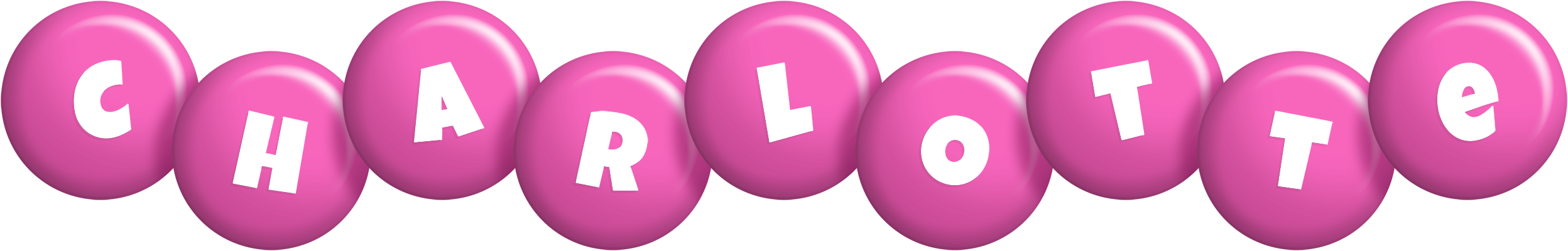 Charlotte candy-pink logo