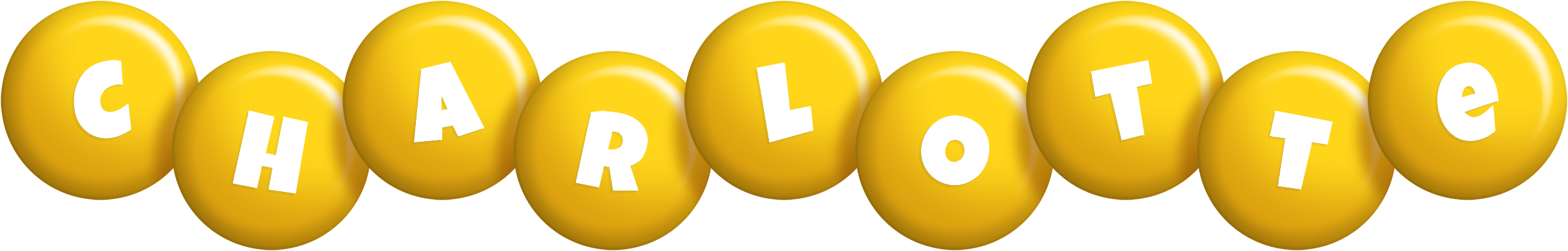 Charlotte candy-yellow logo