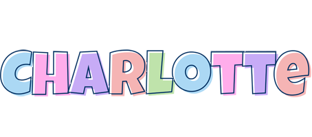 Charlotte pastel logo