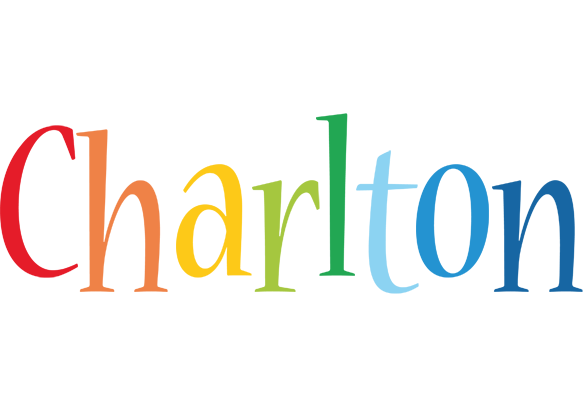 Charlton birthday logo