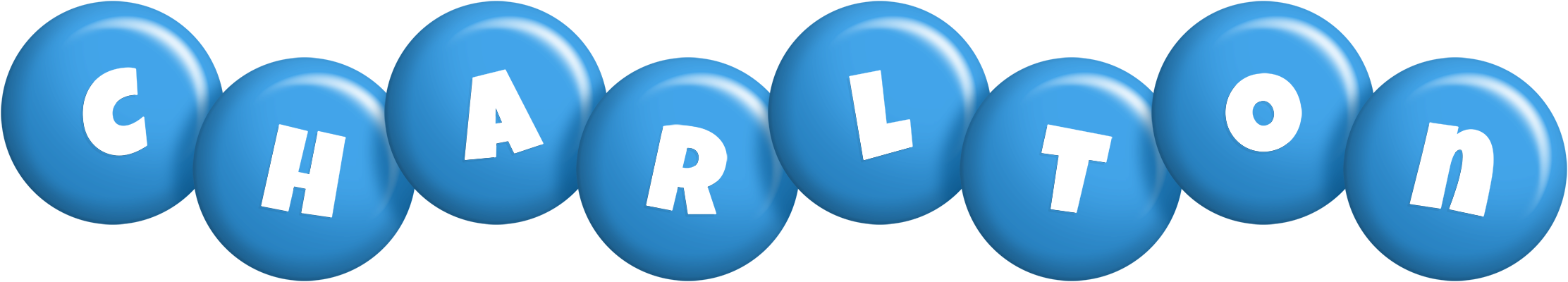 Charlton candy-blue logo