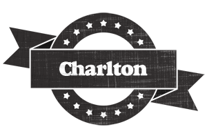 Charlton grunge logo