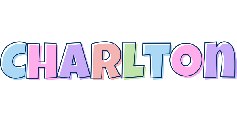 Charlton pastel logo