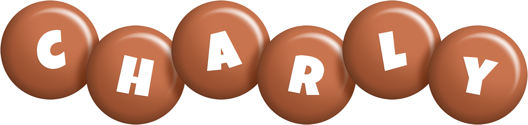Charly candy-brown logo