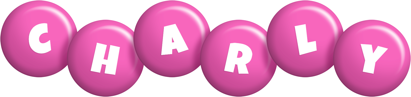 Charly candy-pink logo