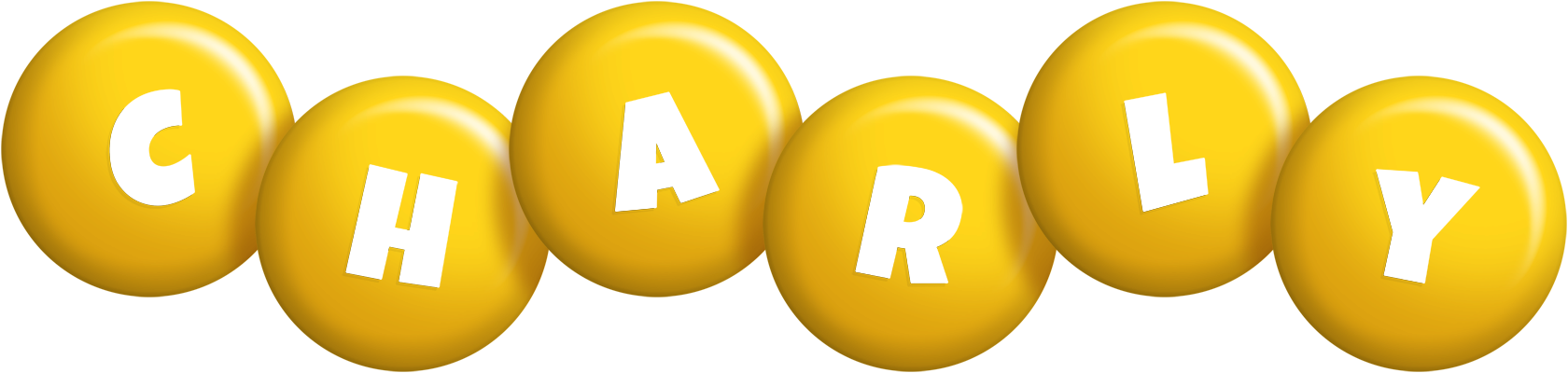 Charly candy-yellow logo