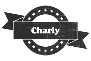 Charly grunge logo