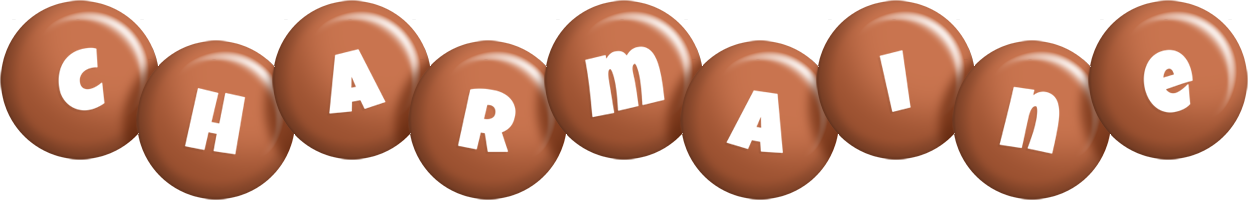 Charmaine candy-brown logo