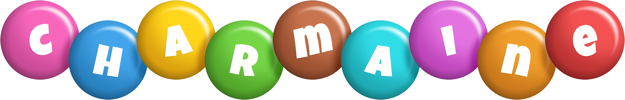 Charmaine candy logo