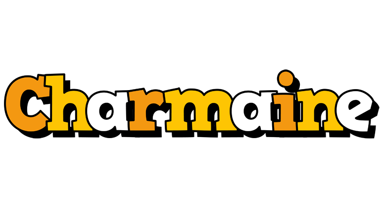Charmaine cartoon logo
