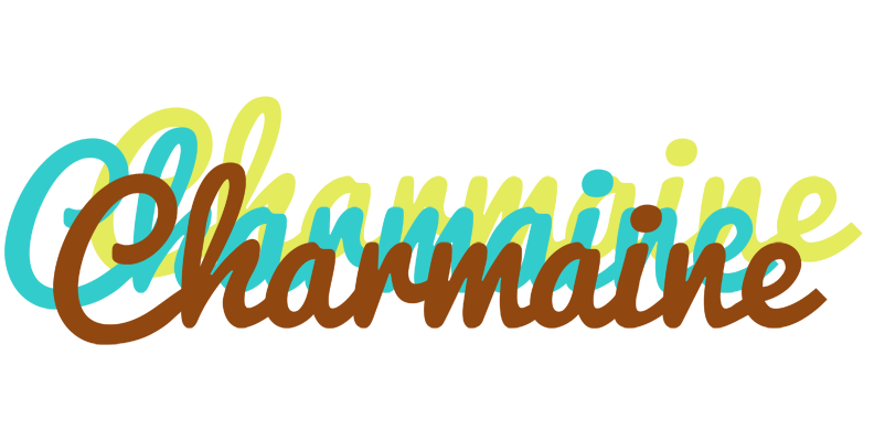 Charmaine cupcake logo