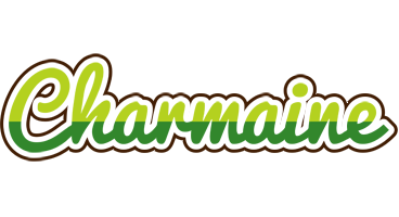 Charmaine golfing logo