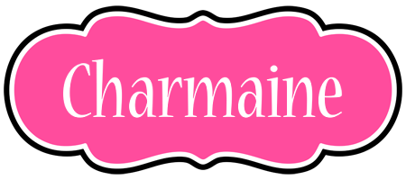 Charmaine invitation logo