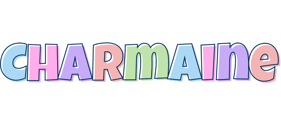 Charmaine pastel logo