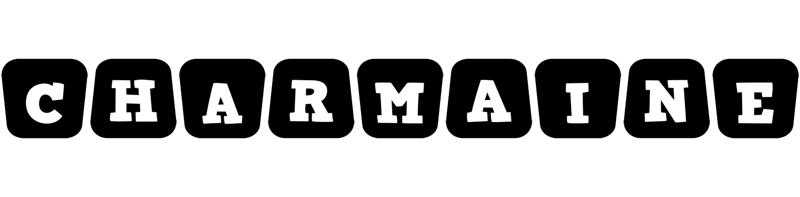 Charmaine racing logo