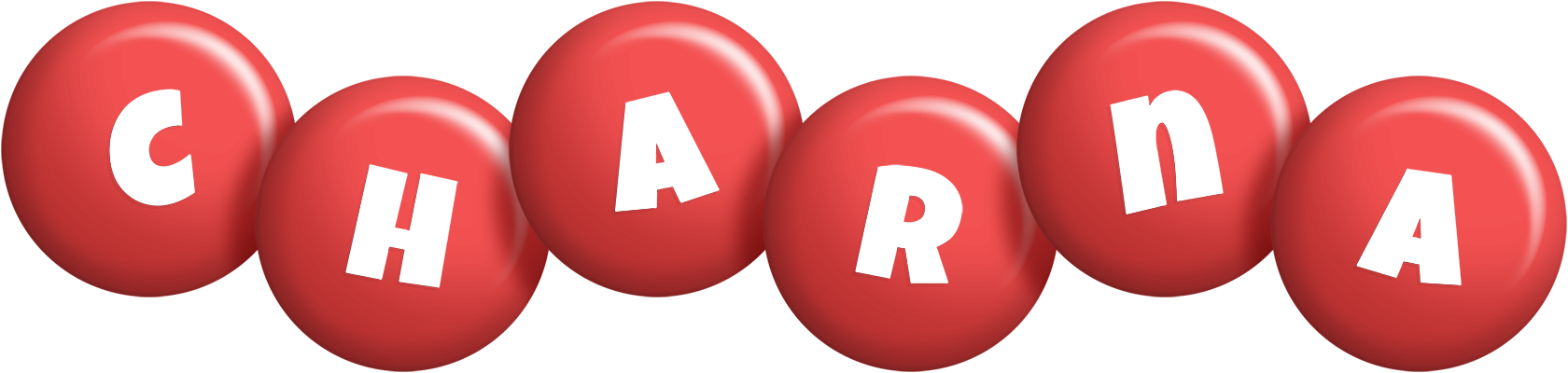 Charna candy-red logo