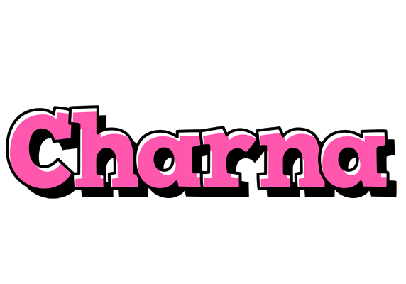 Charna girlish logo