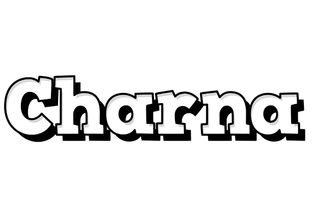 Charna snowing logo