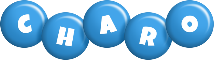 Charo candy-blue logo