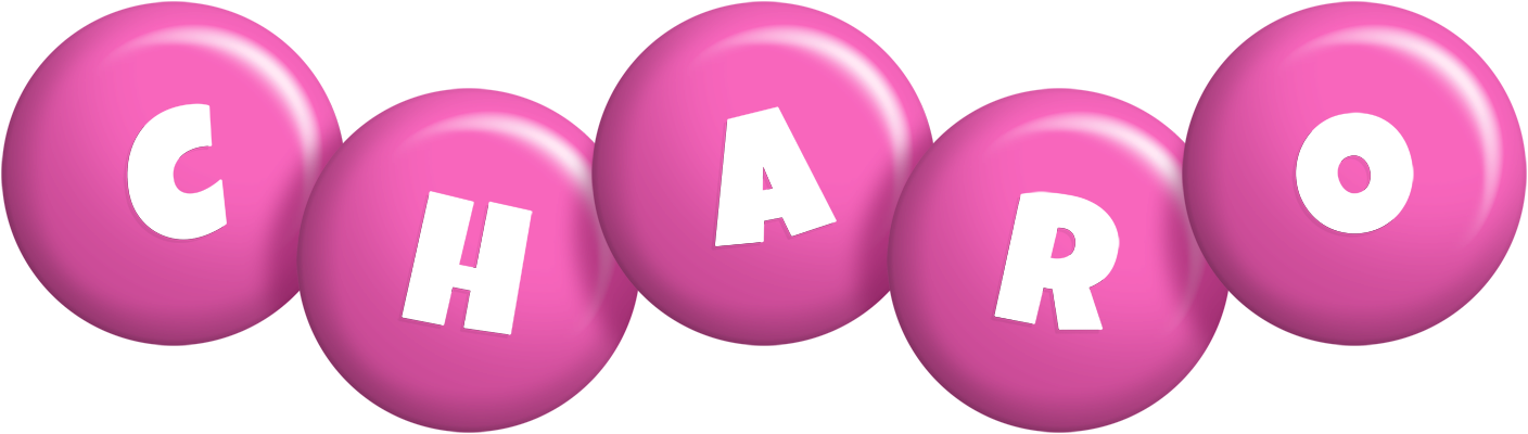 Charo candy-pink logo