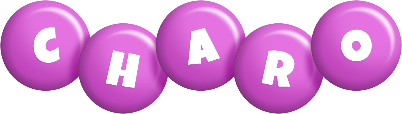 Charo candy-purple logo