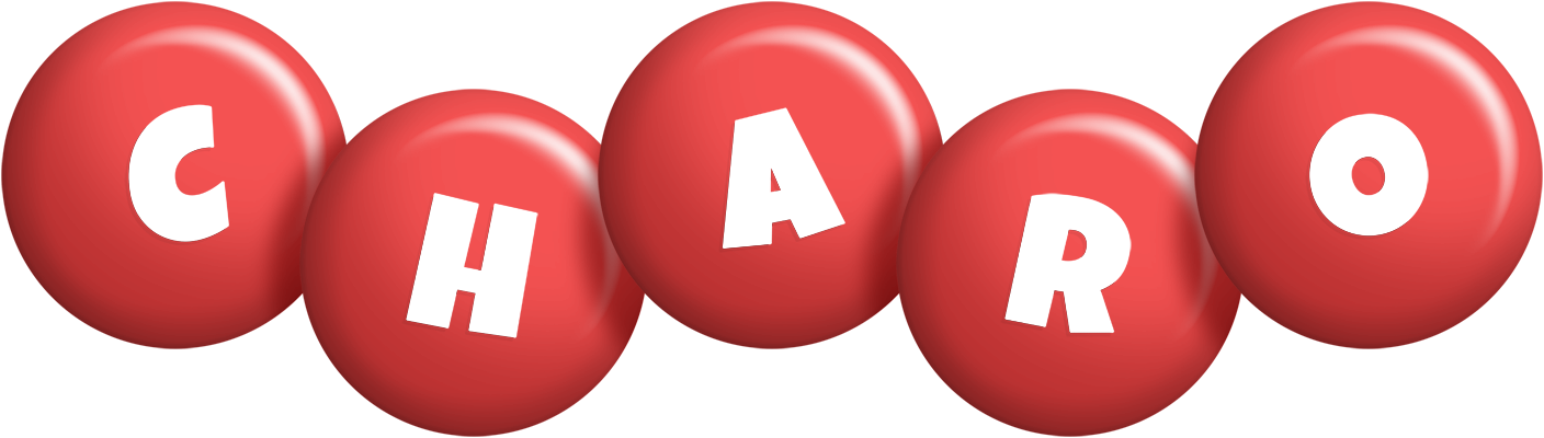 Charo candy-red logo
