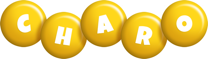 Charo candy-yellow logo