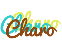 Charo cupcake logo