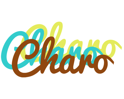 Charo cupcake logo