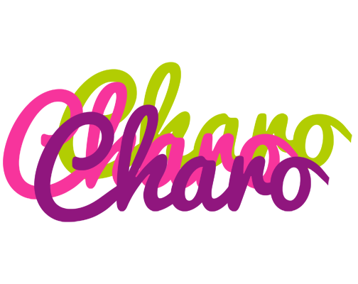 Charo flowers logo