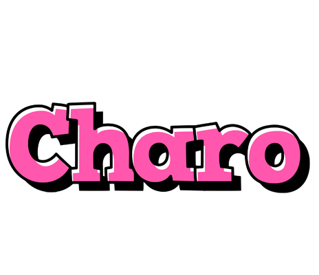 Charo girlish logo