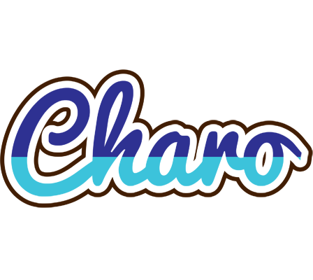 Charo raining logo