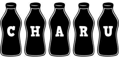 Charu bottle logo