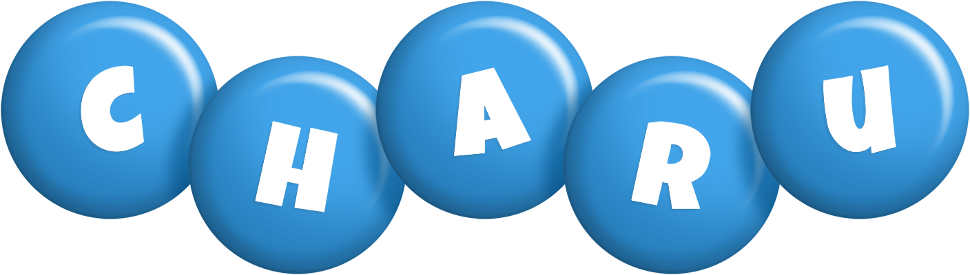 Charu candy-blue logo