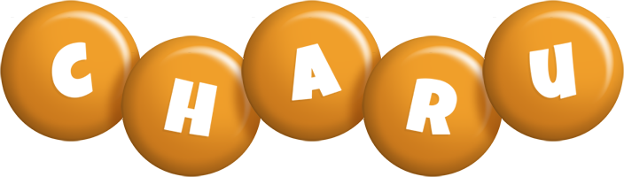 Charu candy-orange logo