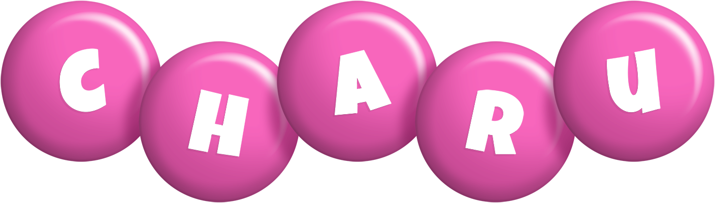 Charu candy-pink logo