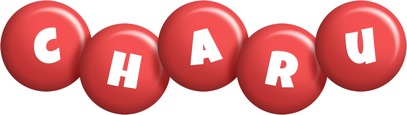 Charu candy-red logo