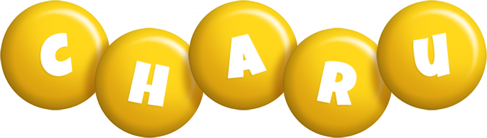 Charu candy-yellow logo