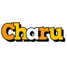 Charu cartoon logo