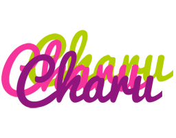 Charu flowers logo