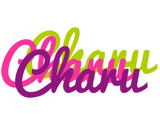 Charu flowers logo