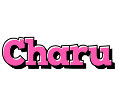 Charu girlish logo