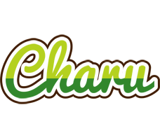 Charu golfing logo