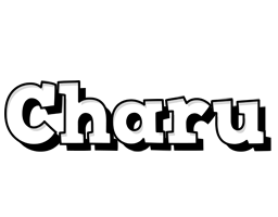 Charu snowing logo