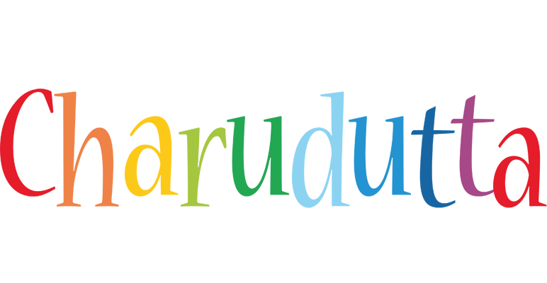 Charudutta birthday logo