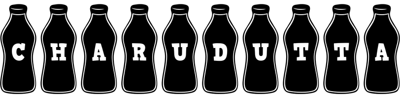 Charudutta bottle logo